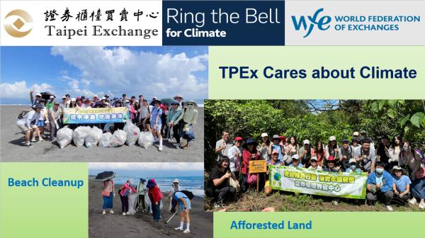 20 November 2025 - Taipei Exchange ring the bell for climate