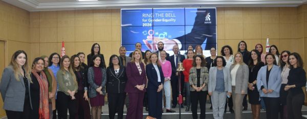 6 March - Tunis Stock Exchange and UN Women Ring the Bell for Gender Equality