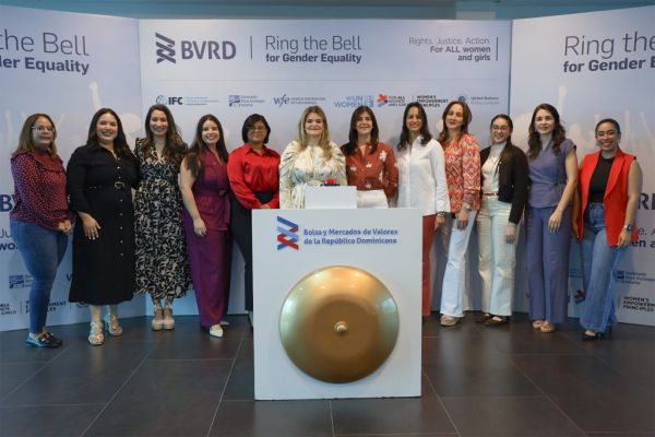 6 March - Bolsa de Valores de la República Dominicana Ring the Bell for Gender Equality