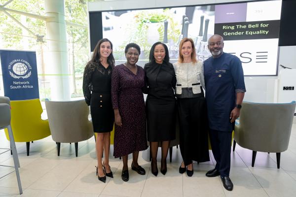 7 March - Ring the Bell for Gender Equality at the Johannesburg Stock Exchange