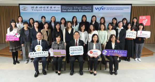10 March - Taipei Exchange Ring the Bell for Gender Equality