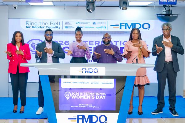 9 March - FMDQ Ring the Bell for Gender Equality
