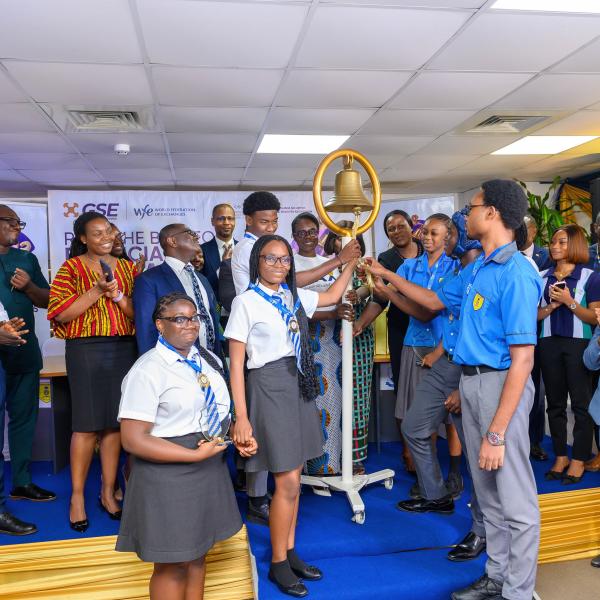 9 October 2025: Ghana Stock Exchange rings the bell for financial literacy