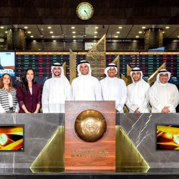 8 October 2025 - Boursa Kuwait rings the bell for financial literacy