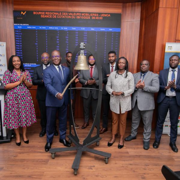 9 October 2025 - BRVM rings the bell for financial literacy