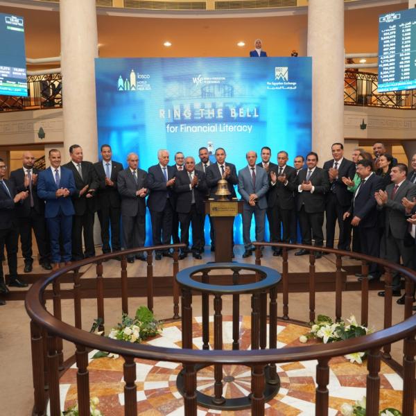 16 October 2025: The Egyptian Exchange rings the bell for financial literacy
