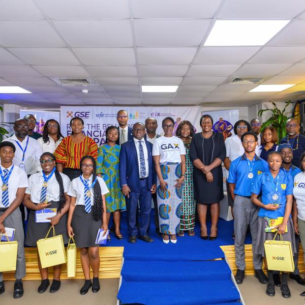 9 October 2025: Ghana Stock Exchange rings the bell for financial literacy
