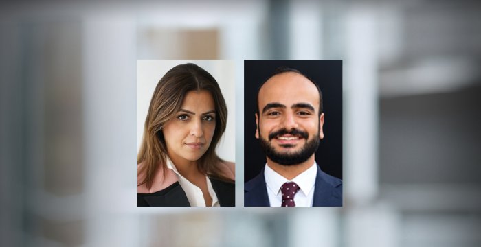 Marwa ElBaz and Mario Fakhry