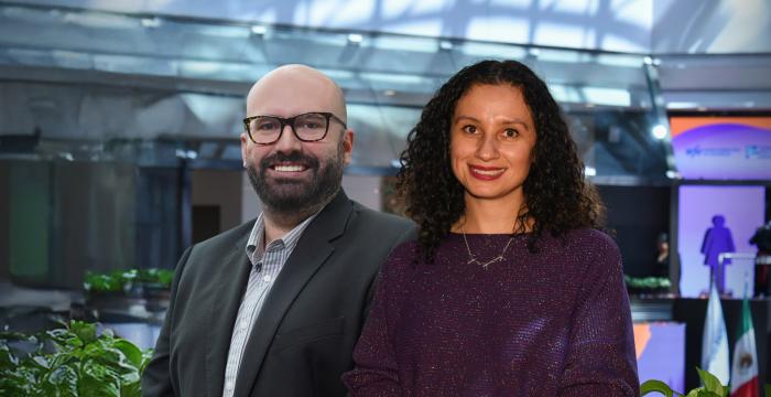 Luis René Ramón and Nalleli Barajas