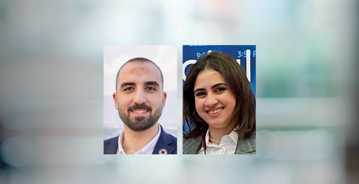 Mostafa Hawas and Mayar Sherif