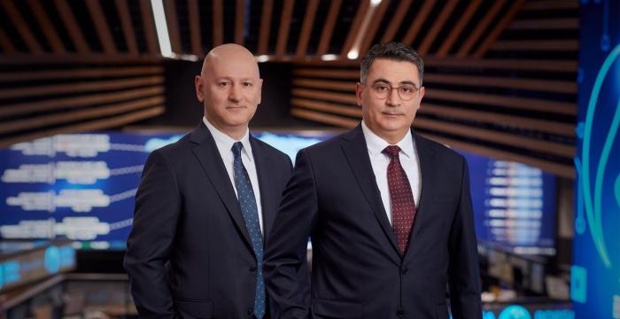 Ali Işık, EVP-IT Systems and Infrastructure and M. Ufuk Özdemir, EVP-IT Application Development