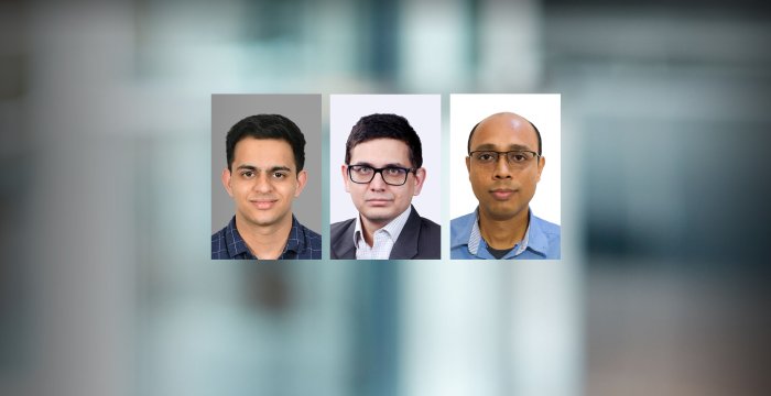 Rohit Barve, Dr. Aniket Bhanu and Rejaul Barbhuyan