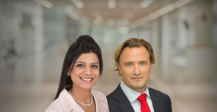 James Martin and Akshu Campbell-Holt