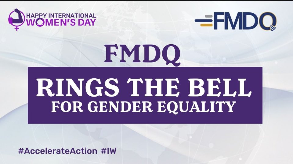 FMDQ 2025 Ring the Bell for Gender Equality