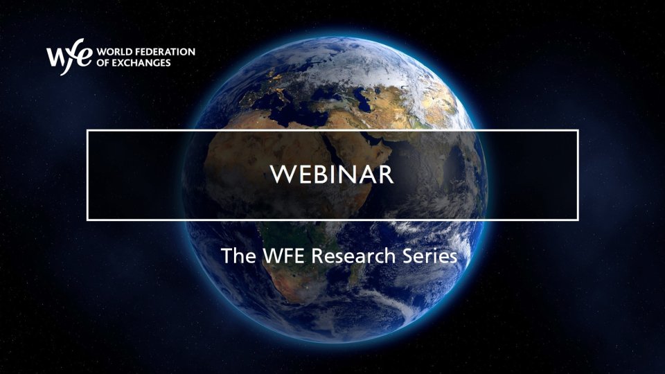 WFE Webinar - WFE-Borsa Istanbul ESG Conference