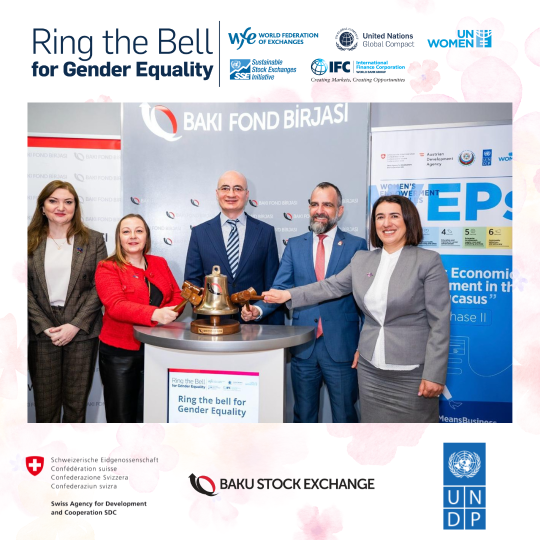 Baku Stock Exchange Rings the Bell for Gender Equality - 2024
