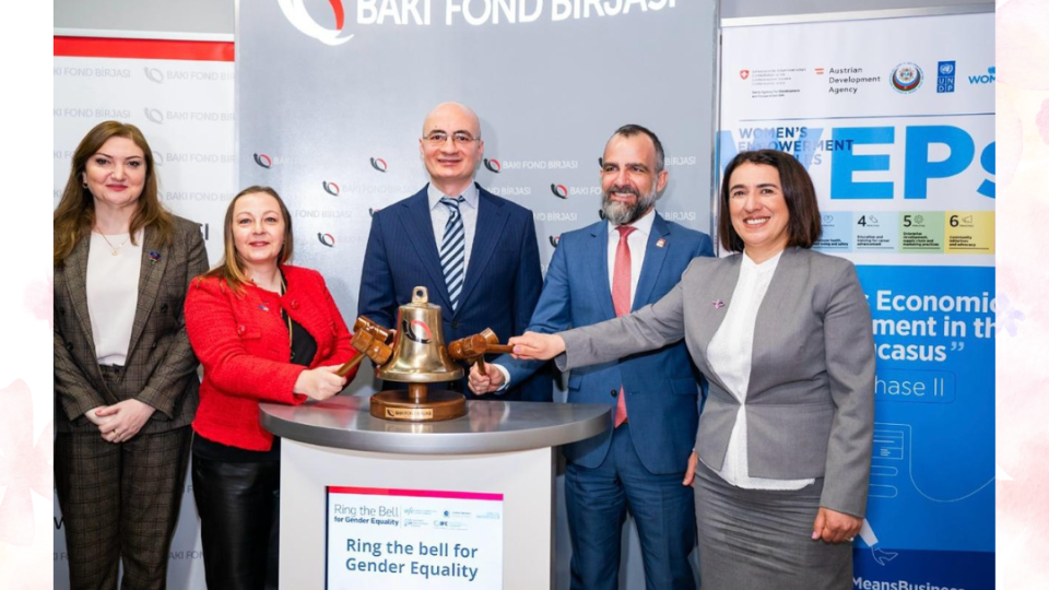 Baku Stock Exchange Rings the Bell for Gender Equality - 2024