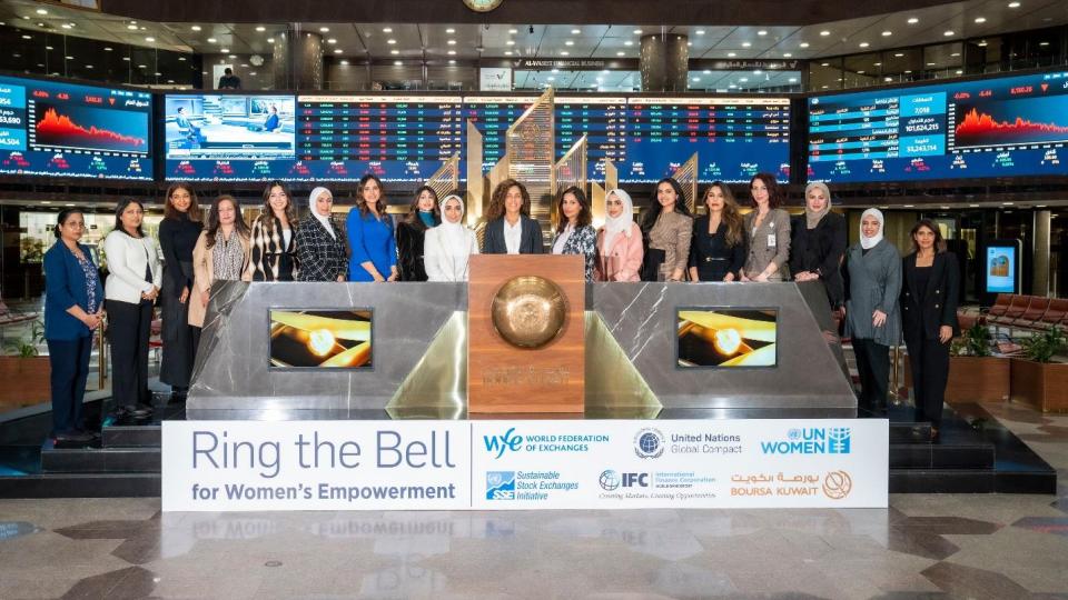 Boursa Kuwait Rings the Bell for Gender Equality - 2024